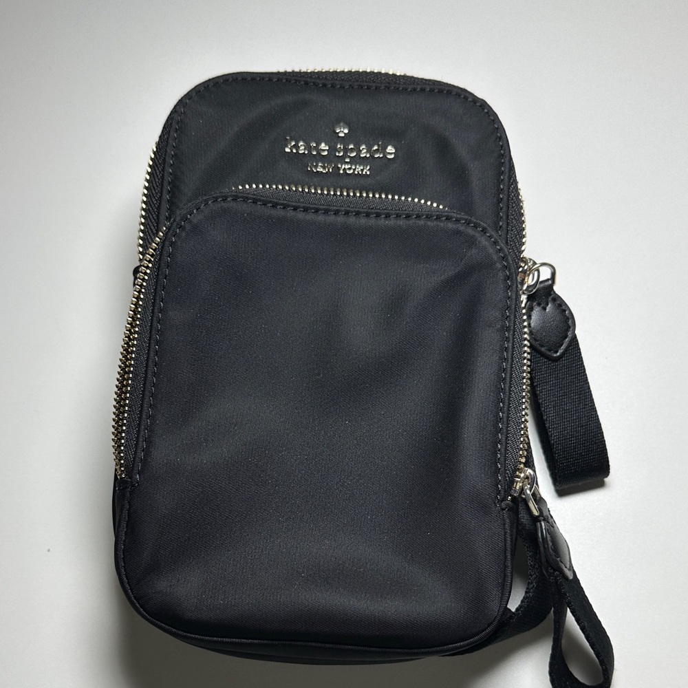 Kate Spade Black Nylon Crossbody Bag
